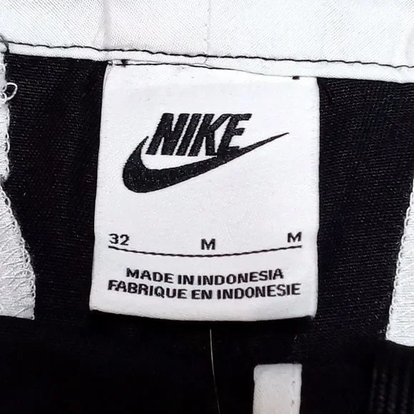 Nike Life Black Cotton Chino Loose Fit Pants (DX6027-010) - Mens Size 32 (32x32) - Picture 6 of 12